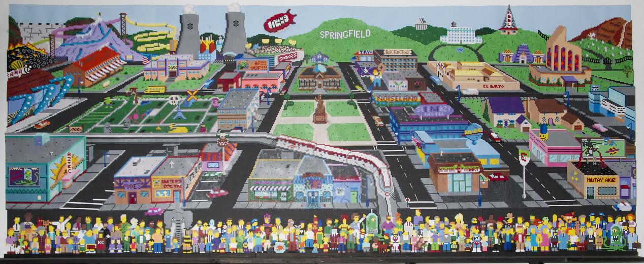 艺术家Kyle McCoy的作品「春田镇计划」