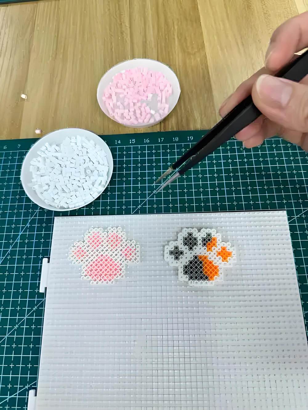 拼豆作品展示