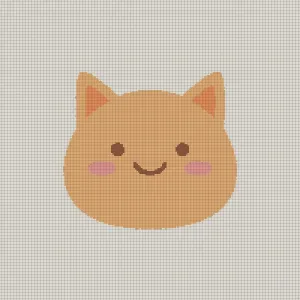 Emoji Minimal Cat